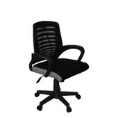 Türksit Karizma File Çalişma Koltuğu Plastik Ayak Siyah-Gri - 1