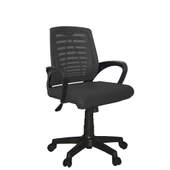 Türksit Karizma File Çalişma Koltuğu Plastik Ayak Füme - 1