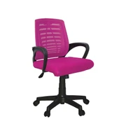 Türksit Karizma File Çalişma Koltuğu Plastik Ayak Pembe - 1