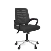 Türksit Karizma File Çalişma Koltuğu Metalik Gri Boyalı Ayak Füme - 1