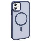 Vendas iPhone 11 Kılıf Magsafe Şarj Özellikli Mat Arka Yüzey Zore Sio Kapak - 5