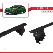 Peugeot 308 2021 ve Sonrası ile Uyumlu ACE-4 Ara Atkı Tavan Barı SİYAH - 3