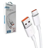 Sprange T-Force Data Şarj Kablosu Type-C 67W 1 Metre - 1