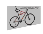 Bisiklet Duvar Askısı Hs-017A Çift Kancalı Ayarlı Kolay Montaj 30 kg taşıma kapasiteli - 4