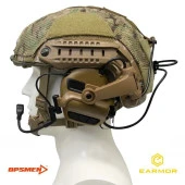 OPSMEN EARMOR M32X MOD3 KASK TIPI MIKROFONLU ATIS KULAKLIGI - 7