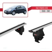 Fiat Punto Evo (199) 2009-2012 Arası ile uyumlu ACE-4 Ara Atkı Tavan Barı GRİ - 1