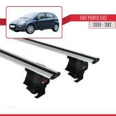 Fiat Punto Evo (199) 2009-2012 Arası ile uyumlu ACE-4 Ara Atkı Tavan Barı GRİ - 2