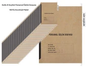 Gofix Sekiz Sayfalı Personel Özlük Dosyası Metal Askılı 100 lü Paket - 1