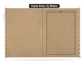 Gofix Sekiz Sayfalı Personel Özlük Dosyası Metal Askılı 100 lü Paket - 10