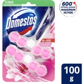 Domestos WC Blok 5'Li DuoPack Manolya 100 Gr - 1