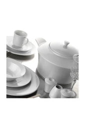 Kütahya Porselen Zümrüt Dekorsuz 53 Parça 12 Kişilik Yemek Takımı thumbnail 1