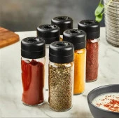 Kapris 6'lı Cam Baharatlık Seti 245 ml 00101 - 1