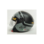 Sway 715 Gemını Siyah-Gri Kask - 1