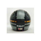 Sway 715 Gemını Siyah-Gri Kask - 3