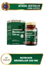 Nutraxin Herbal Bromelain 500 Mg Ananas 60 Tablet thumbnail 1