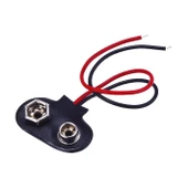 10 CM KABLOLU 9 VOLT PİL BAŞLIĞI - 1