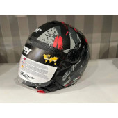 Sway Kask Sway 715 Poıson Black Grey Red - Kırmızı - Siyah - Gri - 1