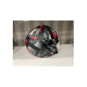 Sway Kask Sway 715 Poıson Black Grey Red - Kırmızı - Siyah - Gri - 2
