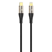 PHİXİ FORCE CB421L HASIR ÖRGÜ VE EKSTRA GÜÇLENDİRİLMİŞ BAŞLIKLI TYPE-C TO LIGHTNING HIZLI ŞARJ VE DATA KABLO - 1