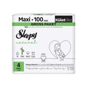 Sleepy Natural Gross Paket Külot Bez 4 Numara Maxi 100 Adet - 2