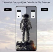 İphone 12 Uyumlu  3D Antistatik Hayalet Ekran Koruyucu thumbnail 3
