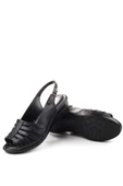Papuç Sepeti 3785 Ortopedik Büyük Numara Kadın Günlük Sandalet thumbnail 5