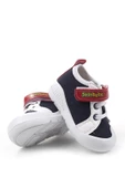 Şirin Bebe 3816 İlk Adım Ortopedik Erkek Bebek Yazlık Keten Ayakkabı - 9