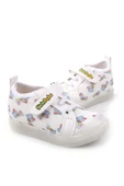 Şirin Bebe 3815 Ortopedik Taban Kız Çocuk Yazlık Keten Ayakkabı - 3