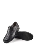 Walkenzo 3901 Ortopedik Hakiki Deri Erkek Sandalet Ayakkabı thumbnail 11