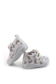 Şirin Bebe 3815 İlk Adım Ortopedik Kız Bebek Yazlık Keten Ayakkabı thumbnail 11