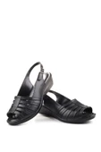 Walkenzo 3785 Ortopedik Büyük Numara Kadın Günlük Sandalet thumbnail 3