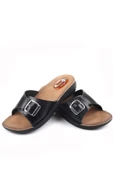 Gezer 10826 Massage Soft Taban Günlük Tokalı Kadın Terlik thumbnail 5