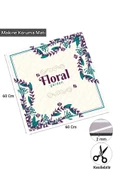 Valerine Life Çamaşır Kurutma Makinesi Örtüsü Matı Kaymaz Sıvı Geçirmez Koruyucu Yıkanır Ped 60x60cm - 2