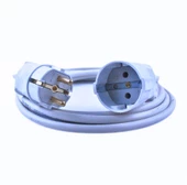 Dekap Uzatma Kablosu 3x1,5 mm Ttr Topraklı 3 metre Seyyar Zirvesan - 1