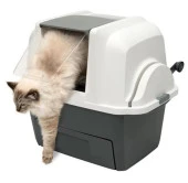 Catit SmartSift Otomatik Kedi Tuvalet Kabı 66x48x63 - 2