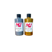 M1 ART GÜMÜŞ - ALTIN  Likit Varak 120.ml X 2 ADET - 1