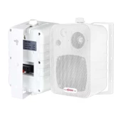 Nwork NX-4 Beyaz 10 cm 150 Watt Trafolu Hoparlör - 1