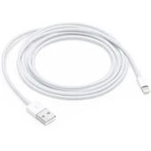POWERMASTER DK-18295 IOS/IPHONE SERİSİ BEYAZ LIGHTNING ŞARJ VE DATA KABLOSU 1 METRE - 2