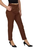 Kadın Büyük Beden Kemerli Pantolon BGL-ST03691 thumbnail 2