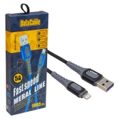 POWERMASTER PM-3787 5 AMPER LIGHTNING HIZLI ŞARJ DATA KABLOSU - 1