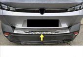 Peugeot 408 Krom Set 2022> 2 Parça Paslanmaz Çelik (Arka Tampon + Bagaj İç Eşiği) - 2