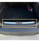 Peugeot 408 Krom Set 2022> 2 Parça Paslanmaz Çelik (Arka Tampon + Bagaj İç Eşiği) - 4