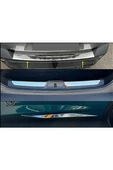 Peugeot 408 Krom Set 2022> 6 Parça Paslanmaz Çelik (Yan Kapı Çıtası + Arka Tampon + Bagaj İç Eşiği) - 1