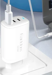 Peeq Earldom EU26C 2 Adet 65W Type-C Çıkışlı Hızlı Şarj Cihazı - 3