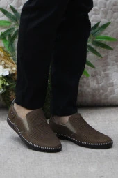 Mehmet Mete 030 Kahve Nubuk Hakiki Deri Erkek Ayakkabı thumbnail 2