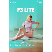 SKG F3 Lite Mini Taşınabilir Masaj tabancası 4 Darbe Yoğunluğu, Farklı Bölgelerde kullanım sağlayan 4 modüler Masaj Başlığı, Ergonomik 230gram - 1