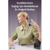 SKG F3 Lite Mini Taşınabilir Masaj tabancası 4 Darbe Yoğunluğu, Farklı Bölgelerde kullanım sağlayan 4 modüler Masaj Başlığı, Ergonomik 230gram - 4