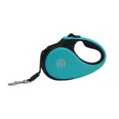 Doggie Otomatik Uzatma Tasması Soft Seri Mavi 25kg 5Metre thumbnail 1