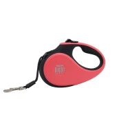 Doggie Otomatik Uzatma Tasması Soft Seri Pembe 15kg 5Metre thumbnail 1