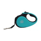 Doggie Otomatik Uzatma Tasması Soft Seri Mavi 12kg 3Metre thumbnail 1